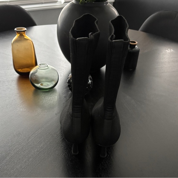 H&M Heeled Sock Boots EUR 36 / US 5 - Picture 6 of 9